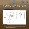 Lavabo Đặt Bàn Hoặc Treo Tường BASIC BSB-1276 - ảnh 4