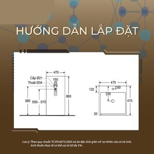 Ảnh công trình thực tế Lavabo Đặt Sàn BASIC BSB-6030