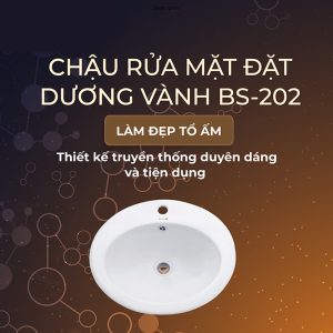 Ảnh công trình thực tế Lavabo Dương Vành BASIC BS-202