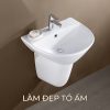 Lavabo Treo Tường BASIC BSA-501 1 Lỗ Vòi - ảnh 2