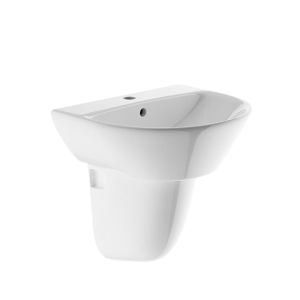 Lavabo Treo Tường BASIC BSA-501 1 Lỗ Vòi