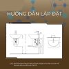 Lavabo Treo Tường BASIC BSA-501 3 Lỗ Vòi