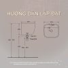Lavabo Treo Tường BASIC BSB-7124 - ảnh 3