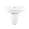 Lavabo Treo Tường Chân Lửng ECD124 - 3 Lỗ Ecod ECD124/3