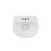 Lavabo Treo Tường Chân Lửng ECD124 - 3 Lỗ Ecod ECD124/3 - ảnh 4