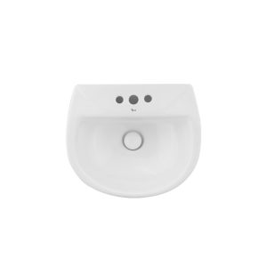 Ảnh công trình thực tế Lavabo Treo Tường Chân Lửng ECD124 – 3 Lỗ Ecod ECD124/3