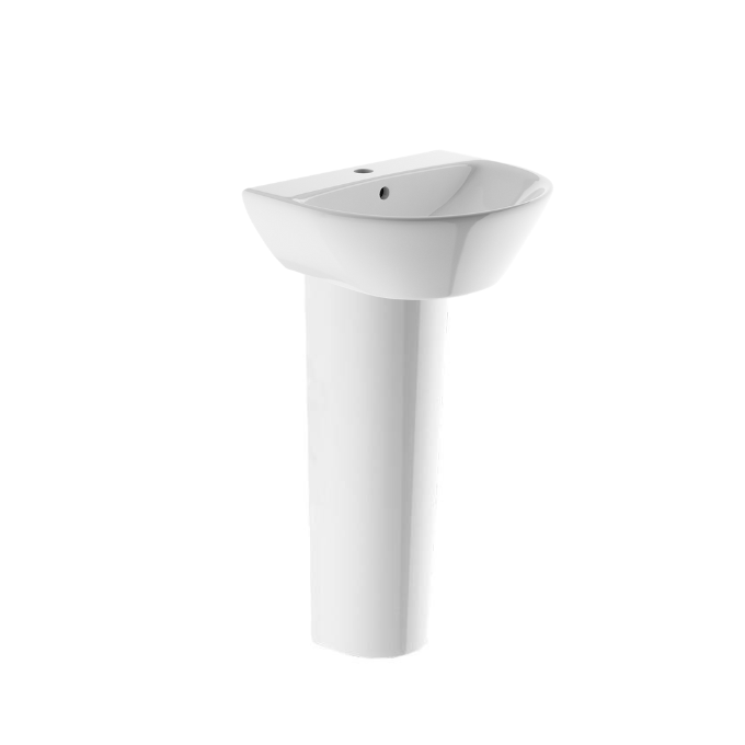 Lavabo Treo Tường Kèm Chân Dài BASIC BSA-501D