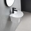 Lavabo Treo Tường Liền Chân Ecod EC5300D - ảnh 3