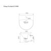 Lavabo Treo Tường Liền Chân Ecod EC5300D - ảnh 6