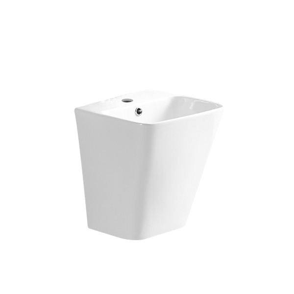Lavabo Treo Tường Liền Chân Ecod EC5800D