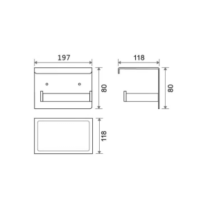 Ảnh công trình thực tế Lô Giấy Vệ Sinh BASIC BP-77207