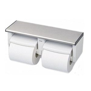 Ảnh công trình thực tế Lô giấy vệ sinh đôi TOTO YH702 nhựa kết hợp thép không gỉ