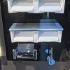 Lô giấy vệ sinh đôi TOTO YH702 nhựa kết hợp thép không gỉ - ảnh 5