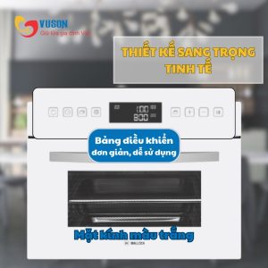 Ảnh công trình thực tế Lò Hấp Malloca MST35-IX03 (White)