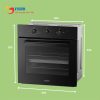 Lò Nướng Âm Tủ Comfee CO-AC70KB - ảnh 2