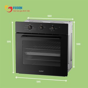 Ảnh công trình thực tế Lò Nướng Âm Tủ Comfee CO-AC70KB