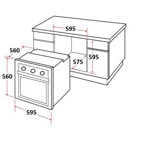 Ảnh công trình thực tế Lò Nướng Âm Tủ Hafele HO-K60C 535.62.591