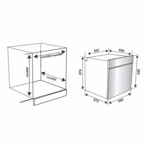 Ảnh công trình thực tế Lò Nướng Âm Tủ Kaff KF-BI901PU