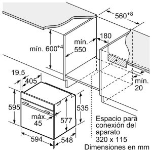 Ảnh công trình thực tế Lò Nướng Bosch EUI.HBG672BS1
