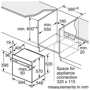 Ảnh công trình thực tế Lò Nướng Bosch HMH.HBG5575S0A