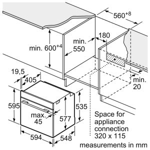 Ảnh công trình thực tế Lò Nướng Bosch HMH.HNG6764S1A