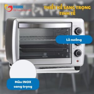 Ảnh công trình thực tế Lò Nướng Để Bàn Electrolux EOT30MXC