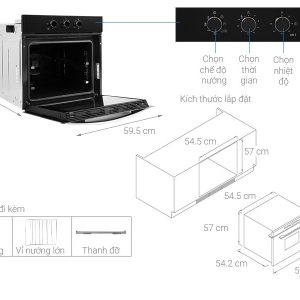 Ảnh công trình thực tế Lò Nướng Điện Teka HBB 610 BK