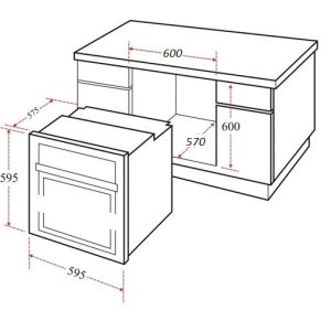 Ảnh công trình thực tế Lò Nướng Eurosun EOV65PLUS