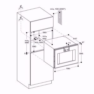 Ảnh công trình thực tế Lò Nướng Hafele Gaggenau 539.06.271