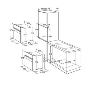 Ảnh công trình thực tế Lò Nướng Hafele HO-K60A 535.00.310