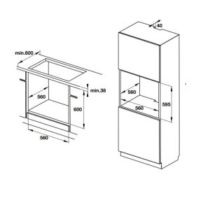 Ảnh công trình thực tế Lò Nướng Hafele HO-T60D 534.05.561
