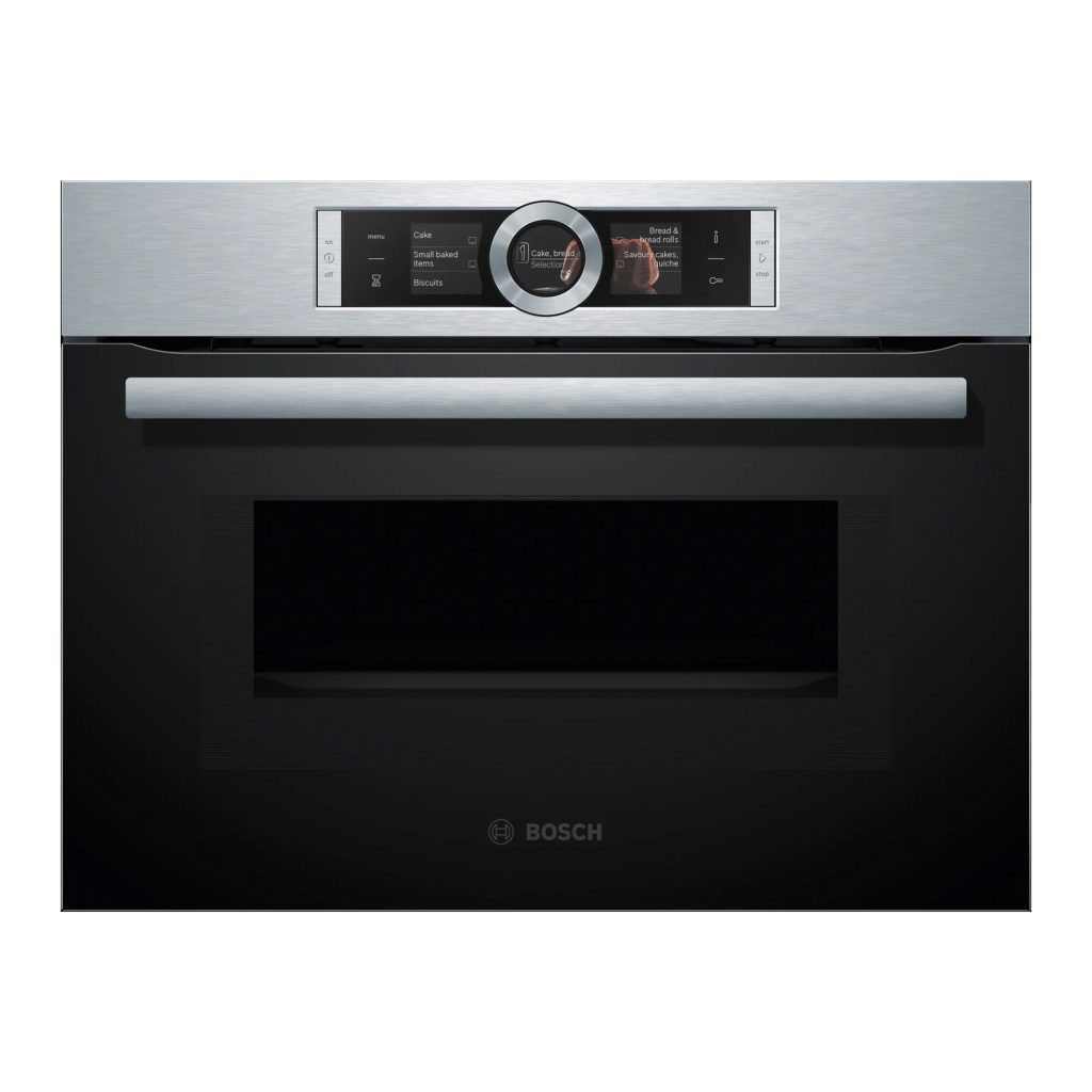 Lò nướng kèm vi sóng Bosch CMG636BS1 Serie 8 âm tủ EcoClean Direct