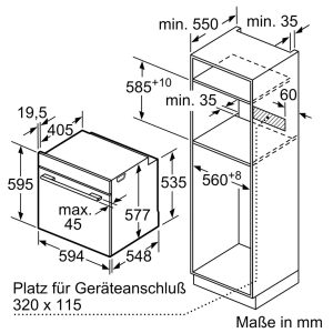 Ảnh công trình thực tế Lò Nướng Kết Hợp Hấp Bosch HRG6769S6 | Serie 8