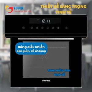 Ảnh công trình thực tế Lò Nướng Kocher KOEU-71S14F
