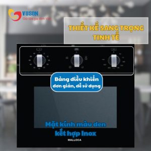 Ảnh công trình thực tế Lò Nướng Malloca EB-5C11