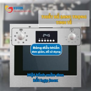Ảnh công trình thực tế Lò Nướng Malloca EB 8B16