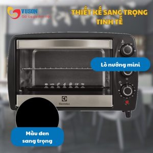 Ảnh công trình thực tế Lò Nướng Mini Electrolux EasySense EOT3805K