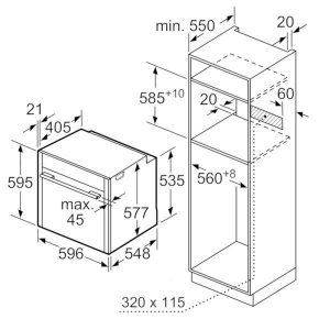 Ảnh công trình thực tế Lò Nướng Neff B57VS22N0