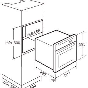 Ảnh công trình thực tế Lò Nướng Teka HE 545