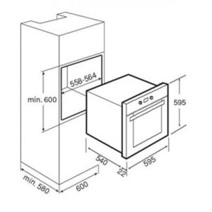 Ảnh công trình thực tế Lò Nướng Teka HE 635