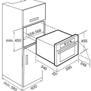 Ảnh công trình thực tế Lò Nướng Teka HK 500