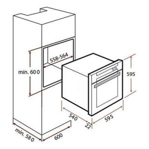 Ảnh công trình thực tế Lò Nướng Teka HS 735