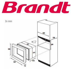 Ảnh công trình thực tế Lò Vi Sóng Brandt BMS6115X