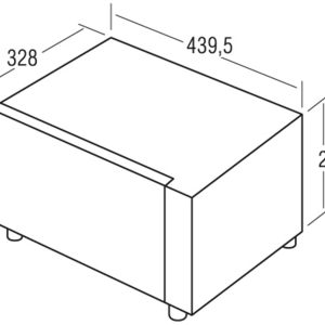 Ảnh công trình thực tế Lò Vi Sóng Cata FS 20 BK