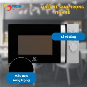 Ảnh công trình thực tế Lò Vi Sóng Electrolux EMG20K38GB