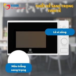 Ảnh công trình thực tế Lò Vi Sóng Electrolux EMG20K38GWP