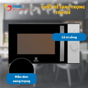Ảnh công trình thực tế Lò Vi Sóng Electrolux EMG23K38GB