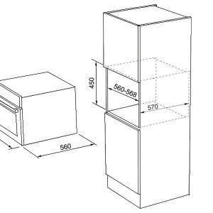 Ảnh công trình thực tế Lò Vi Sóng Franke FSO 45 FS C TFT CH XS