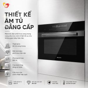 Ảnh công trình thực tế Lò Vi Sóng Kết Hợp Nướng Malloca MW950BS