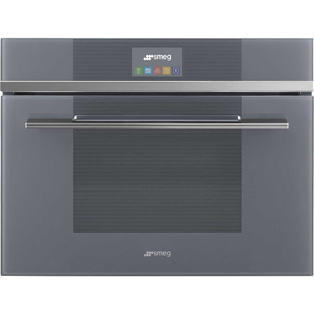 Lò Vi Sóng Kết Hợp Nướng Smeg SF4104MCS